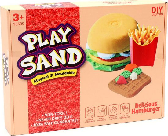 Zita Toys Άμμος Που Φτιάχνει Hamburger 005.812