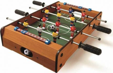 Zita Toys Επιτραπέζιο Μικρό Ξύλινο Ποδόσφαιρο 3+ 011.101-TB