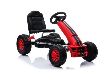 Go Cart με Πετάλια και Χειρόφρενο Κόκκινο 018.006Β, Zita Toys