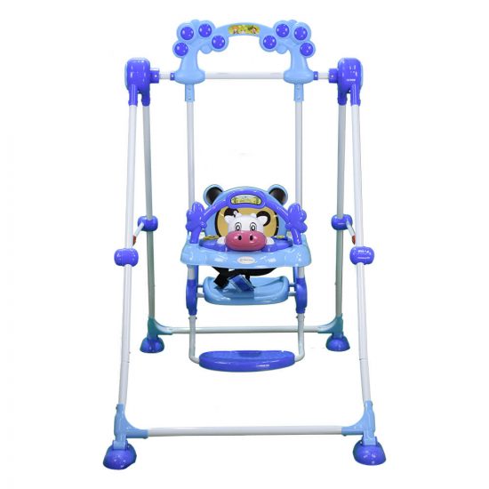 Παιδική Κούνια Cow Blue 021-181, Bebe Stars