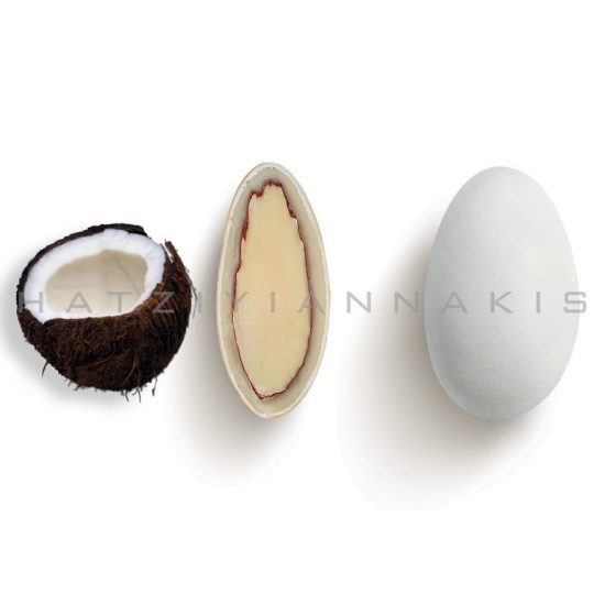 Οικονομική Συσκευασία Κουφέτα Choco Almond 4kg Καρύδα, Χατζηγιαννάκη (τιμή κιλού 21,58€)