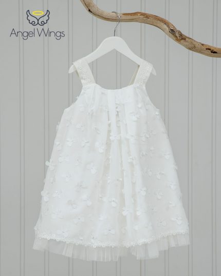 Βαπτιστικό φορεματάκι για κορίτσι Lydia, Angel Wings