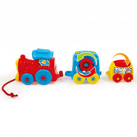 Baby Clementoni Disney Baby Βρεφικό Παιχνίδι Τρενάκι Pull Along 10m+, As Company