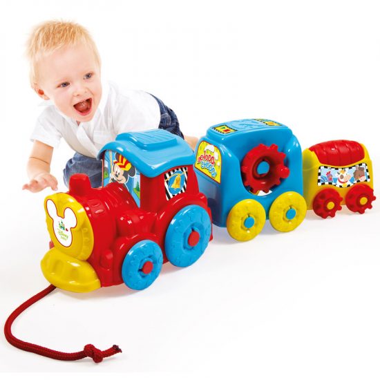 Baby Clementoni Disney Baby Βρεφικό Παιχνίδι Τρενάκι Pull Along 10m+, As Company