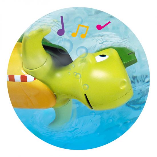 Tomy Toomies Βρεφικό Παιχνίδι Μπάνιου Χελώνα Κολυμπώ Και Τραγουδώ 12m+, As Company
