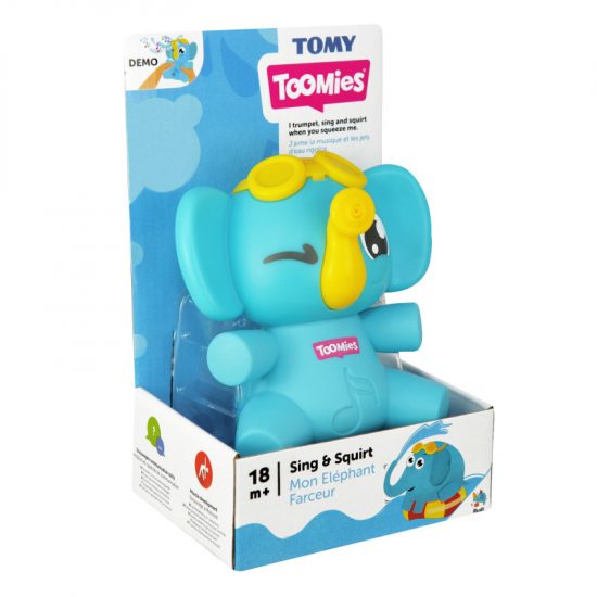 Tomy Toomies Βρεφικό Παιχνίδι Μπάνιου Ελέφαντας 18m+, As Company