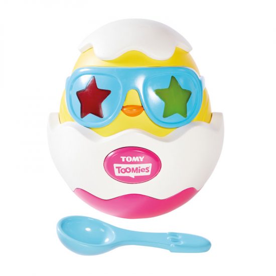 Tomy Toomies Βρεφικό Μουσικό Παιχνίδι Αυγό 18m+ 1000-72816, As Company