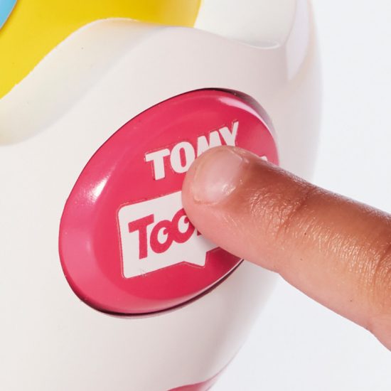 Tomy Toomies Βρεφικό Μουσικό Παιχνίδι Αυγό 18m+ 1000-72816, As Company