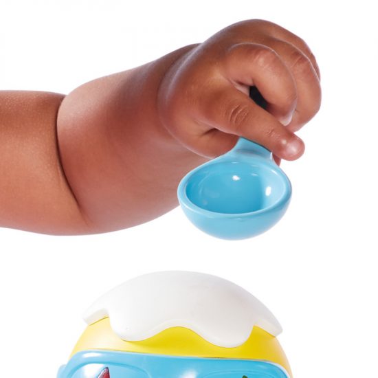 Tomy Toomies Βρεφικό Μουσικό Παιχνίδι Αυγό 18m+ 1000-72816, As Company