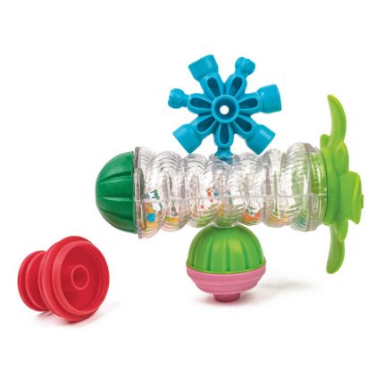 Βρεφικό Παιχνίδι Κύλινδρος Ήχου Βροχής Με 4ΜΧ Χάντρες & Αξεσουάρ Lalaboom