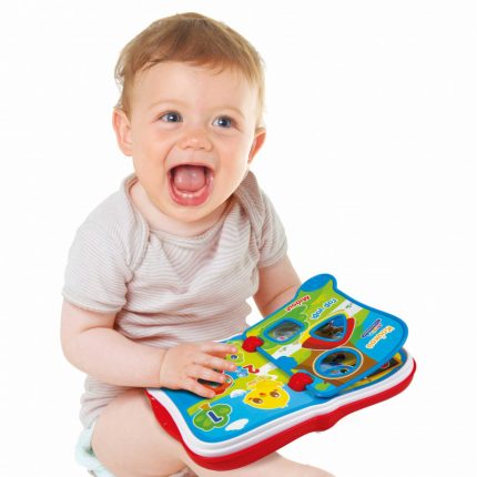 Baby Clementoni Βρεφικό Παιχνίδι το Πρώτο μου Βιβλιαράκι Φιλαράκι 12m+, As Company