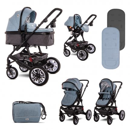 Lorelli Πολυκαρότσι Lora 3 in 1 Sky Blue 10021282188