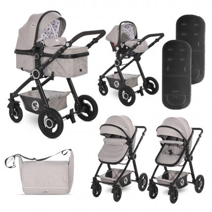 Lorelli Πολυκαρότσι Alexa 3 in 1 Opaline Grey Elephants 10021292185