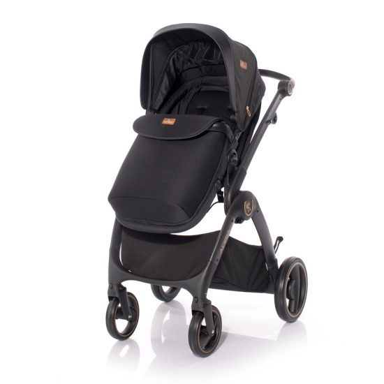 Lorelli Μετατρεπόμενο παιδικό καρότσι ADRIA 2 in 1 Black 10021452005