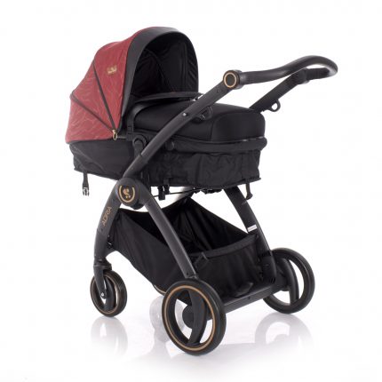 Lorelli καρότσι Adria 2 in 1 Black & Red 10021452006