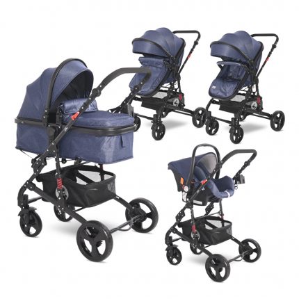 Lorelli πολυκαρότσι Alba Classic 3 in 1 Jeans 10021662188