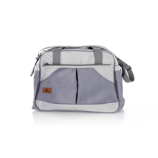 Lorelli Τσάντα-αλλαξιέρα SANDRA Light & Dark Grey 10040220004