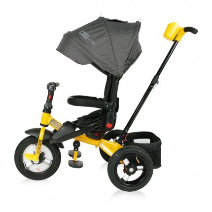 Lorelli Τρίκυκλο ποδηλατάκι Jaguar Black and Yellow (ελαστικά με αέρα) 10050392101