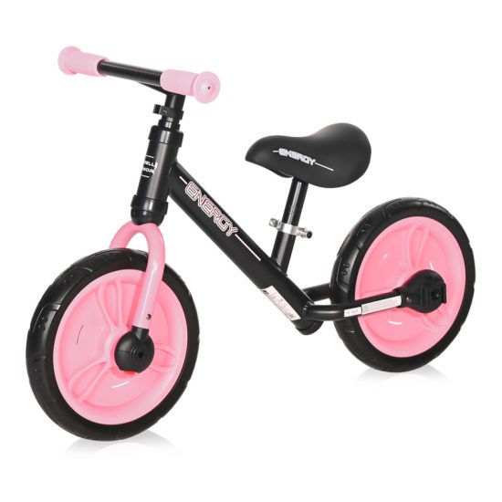 Lorelli Ποδήλατο ισορροπίας ENERGY 2in1 Black & Pink 10050480005