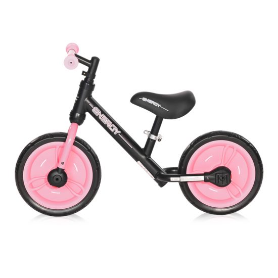 Lorelli Ποδήλατο ισορροπίας ENERGY 2in1 Black & Pink 10050480005