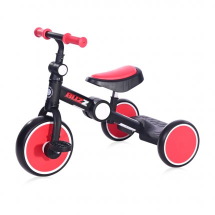 Lorelli Τρίκυκλο BUZZ Black & Red Foldable 10050600008#