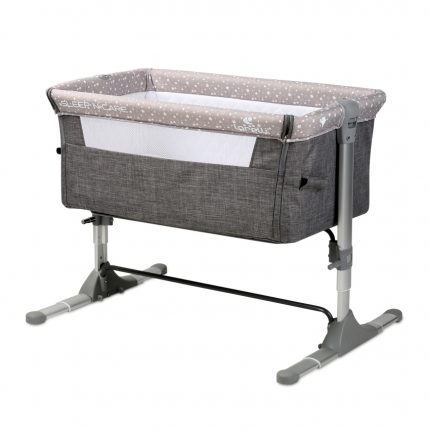 Lorelli Κρεβάτι-λίκνο SLEEP N CARE Grey Elephant 10080431901