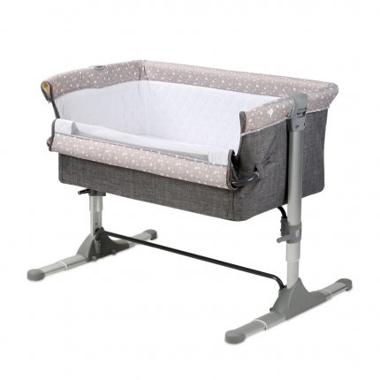 Lorelli Κρεβάτι-λίκνο SLEEP N CARE Grey Elephant 10080431901#