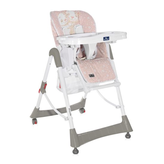 Lorelli Καρεκλάκι φαγητού GUSTO Satin Pink Hug 10100362141