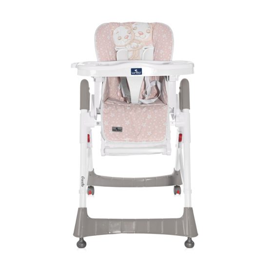 Lorelli Καρεκλάκι φαγητού GUSTO Satin Pink Hug 10100362141