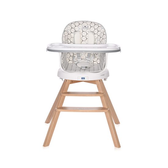 Lorelli Καρεκλάκι φαγητού NAPOLI Grey Hexagon 10100472132