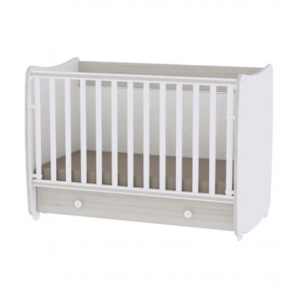 Lorelli Κρεβάτι DREAM NEW 70x140 White & Light Oak 10150440036A