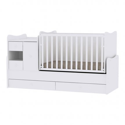 Lorelli Πολυμορφικό Κρεβατάκι Μωρού Minimax 190*72 White 10150500024A