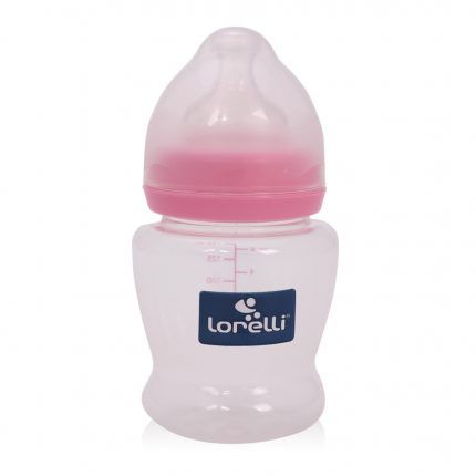 Χειροκίνητο θήλαστρο Lorelli με μπουκάλι 150 ml Pink 10220360004