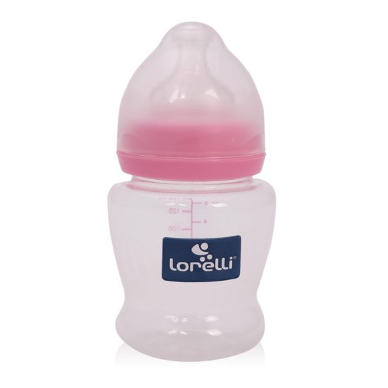 Χειροκίνητο θήλαστρο Lorelli με μπουκάλι 150 ml Pink 10220360004 #