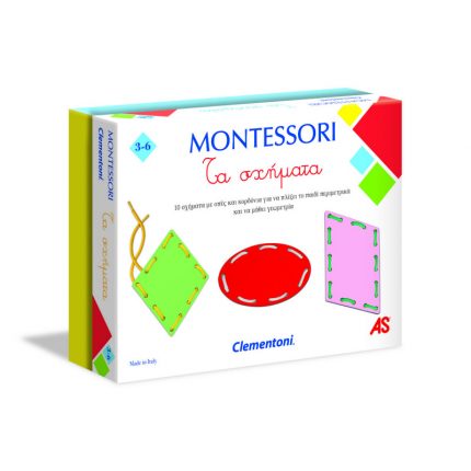 Montessori Εκπαιδευτικό Παιχνίδι Τα Σχήματα 3+ 1024-63223#, As Company
