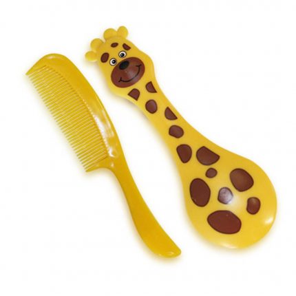 Lorelli Σετ Χτένα και Βούρτα μωρού Giraffe 1024010