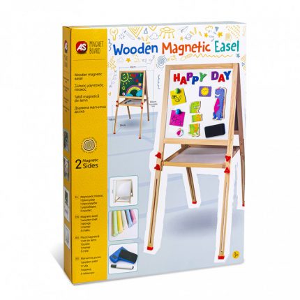 Magnet Box, Ξύλινος Επιδαπέδιος Μαγνητικός Πίνακας 2 Όψεων 3+ - As Company