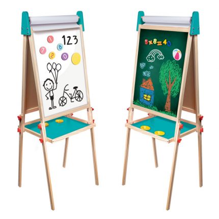 Magnet Box Ξύλινος Μαγνητικός Επιδαπέδιος Πίνακας Mega Easel Deluxe 4 σε 1 - As Company