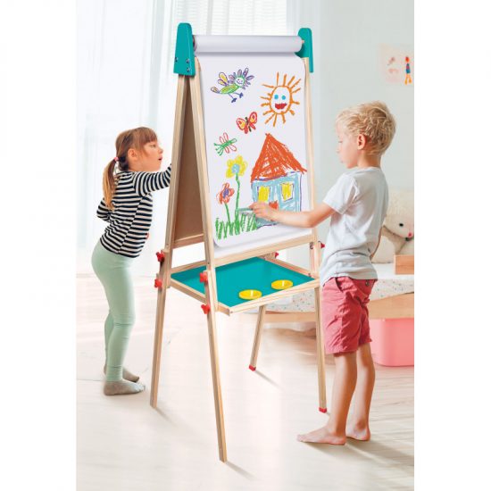 Magnet Box Ξύλινος Μαγνητικός Επιδαπέδιος Πίνακας Mega Easel Deluxe 4 σε 1 - As Company