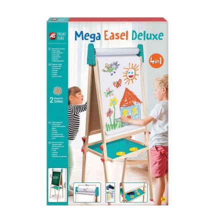 Magnet Box Ξύλινος Μαγνητικός Επιδαπέδιος Πίνακας Mega Easel Deluxe 4 σε 1 1029-64055# - As Company