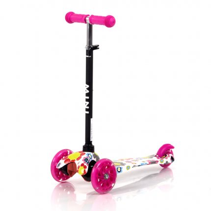 Lorelli Παιδικό πατίνι Mini Pink Flowers 10390010001