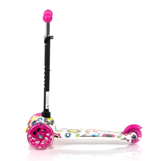 Lorelli Παιδικό πατίνι Mini Pink Flowers 10390010001