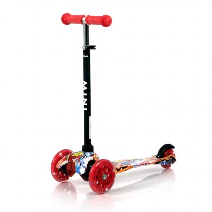 Lorelli Παιδικό πατίνι Mini Red Graffiti 10390010002