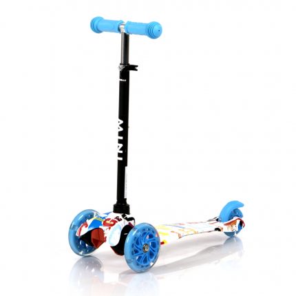 Lorelli Παιδικό πατίνι Mini Blue Tracery 10390010003