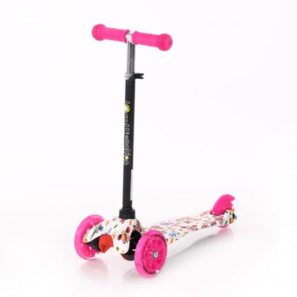 Lorelli Παιδικό πατίνι Mini Pink BUTTERFLY 10390010011