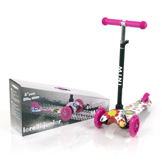 Lorelli Παιδικό πατίνι Mini Pink BUTTERFLY 10390010011