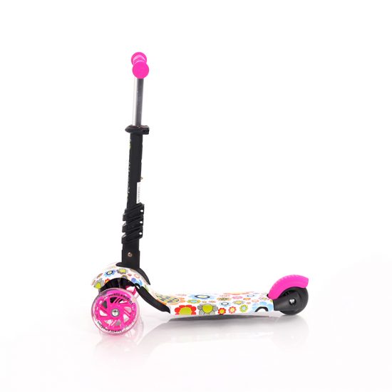 Lorelli Παιδικό Πατίνι Smart Pink FLOWERS 10390020016