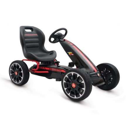 Αυτοκίνητο Go Cart 500 Original Abarth Asseto Black 3800146242701, Moni