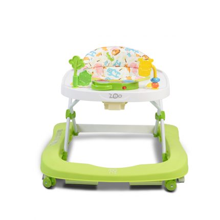 Cangaroo Στράτα Baby Walker Zoo Green 3800146243937