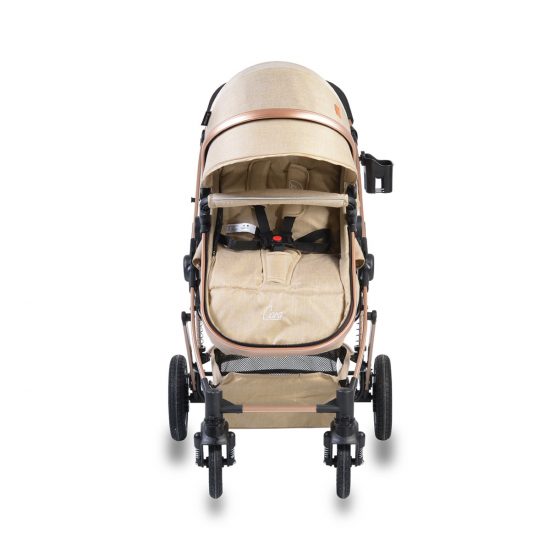 Moni Πολυκαρότσι Ciara 2 in 1 Beige 3800146235161